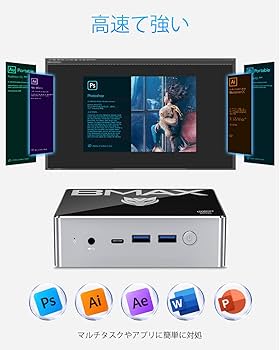BMAX Mini PC B2　メモリ8GB DDR4＋128GB SSD BMAX Mini PC B2 メモリ8GB DDR4＋128GB SSD